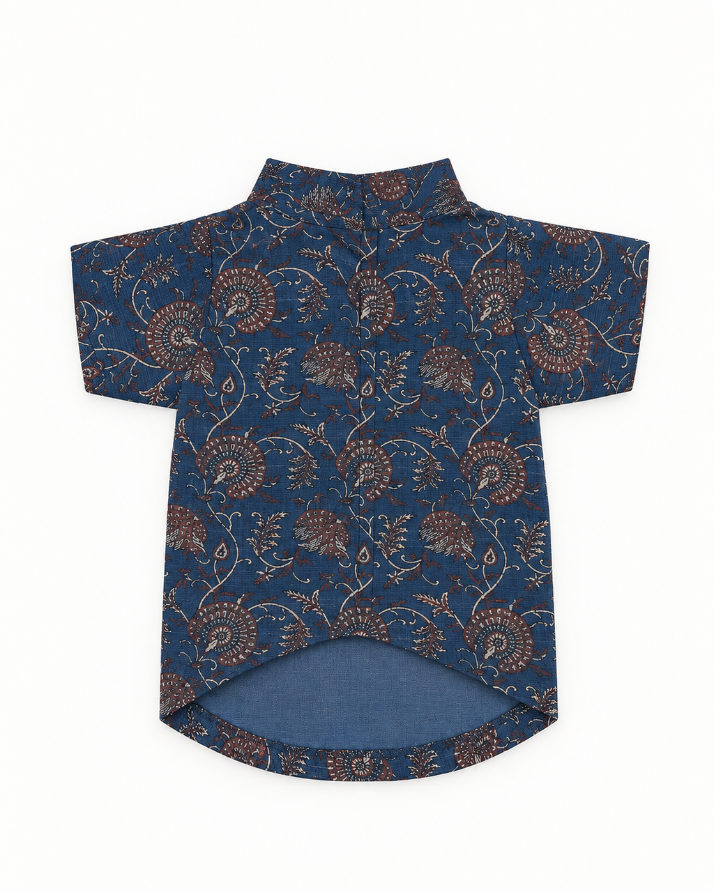 Indigo Ajrakh Shirt - 2.1