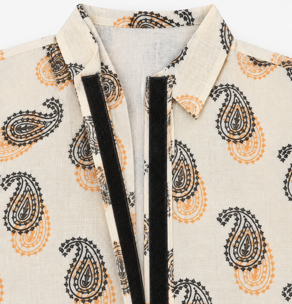 Golden Paisley Shirt on a dog, view 7